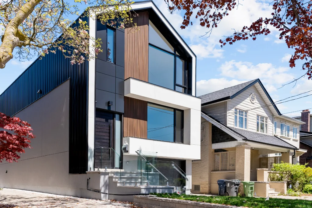 Residential bathroom tiling and sanitary installation